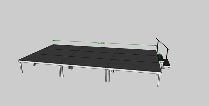 escenario 6 x 3 - 9 modulos