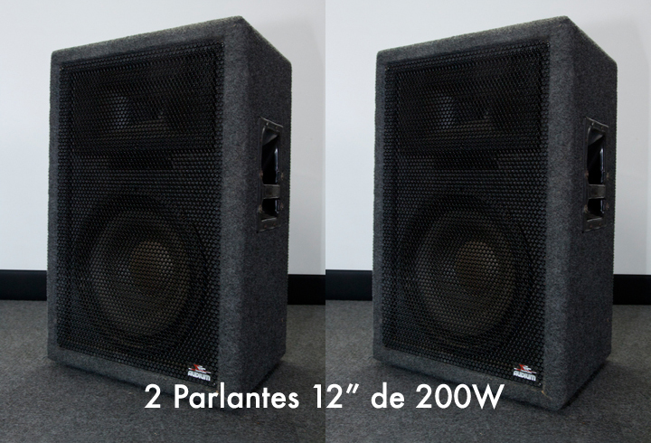 Parlantes de 12