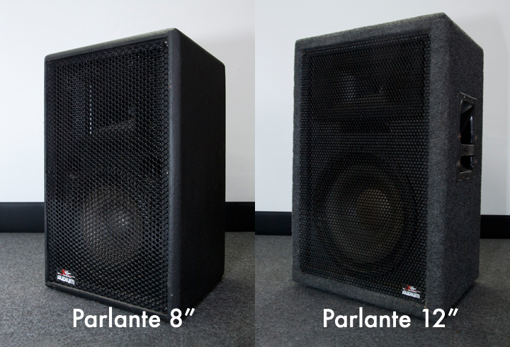 Parlantes de 200W, 8